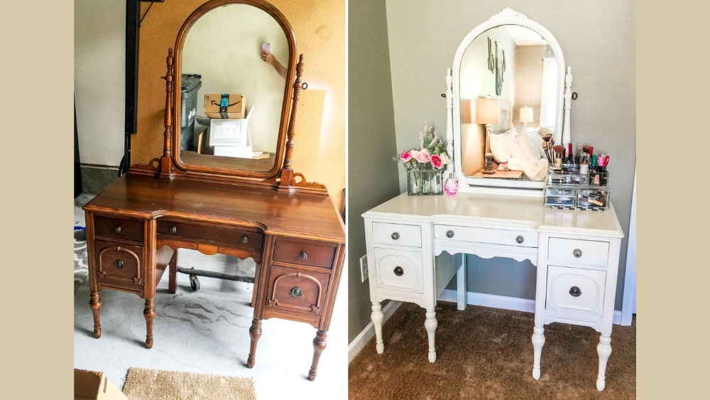How to Remove Mirror from Antique Vanity Table: Easy Step-by-Step Guide